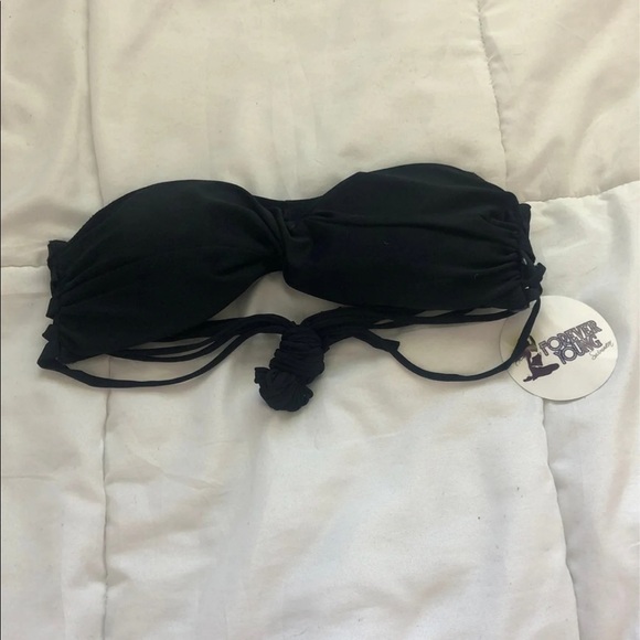 Forever Young Swimwear Fringe Bandeau - Picture 1 of 4